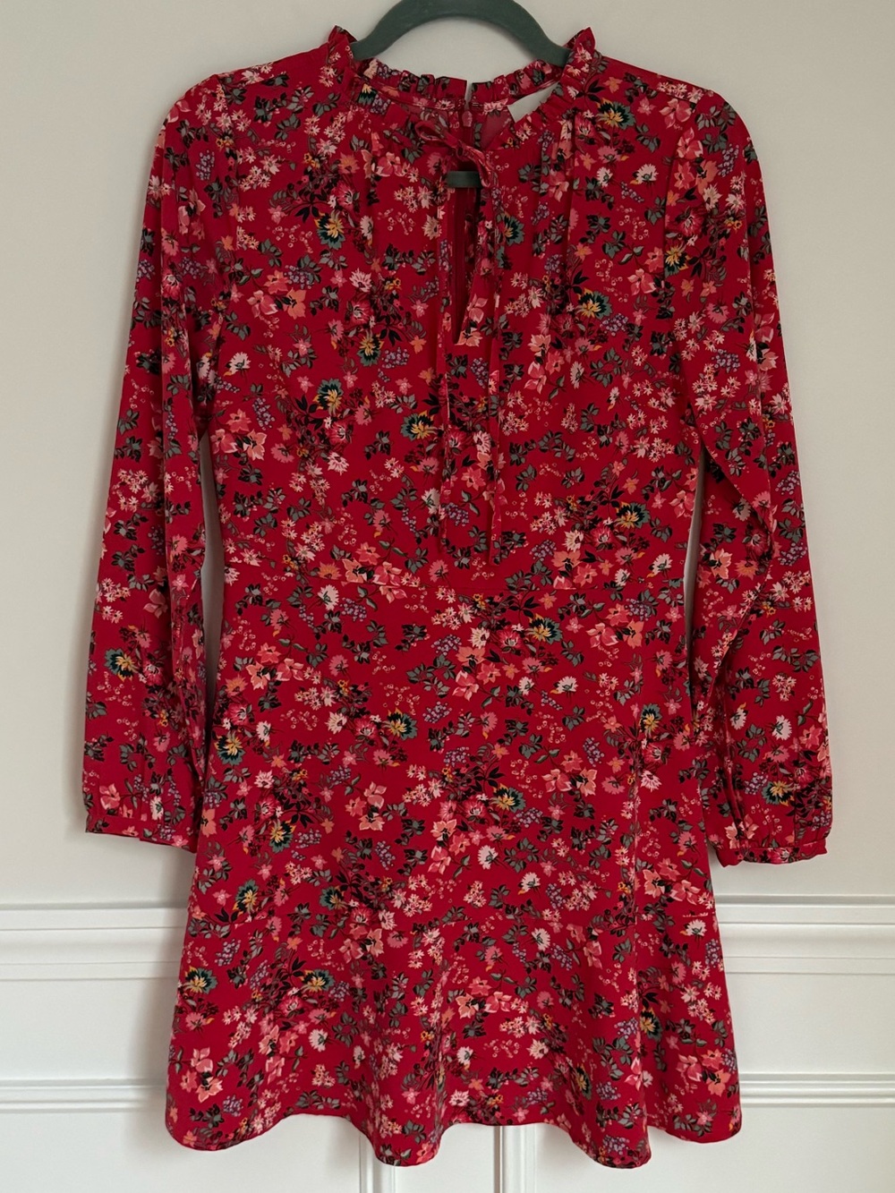 Loft Floral Mini Dress